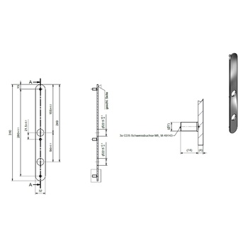 Aussenschild Glutz 55002S