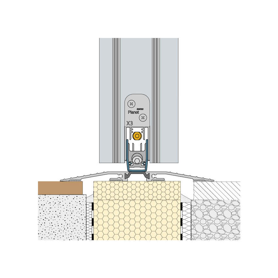 Planet F140 Flachschwelle